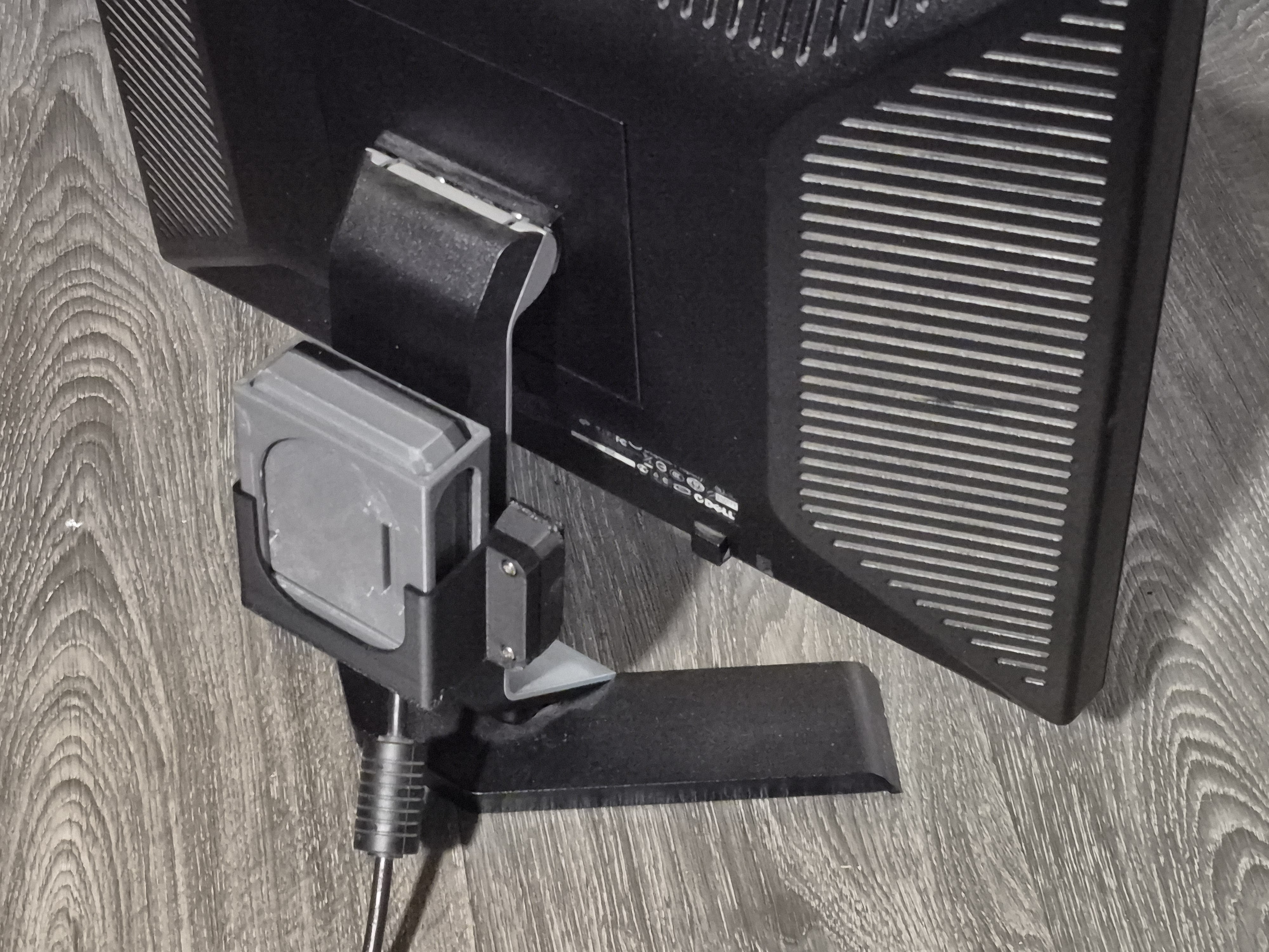 Wall or Dell Monitor Mount for Argon Neo Case for Raspberry Pi (such as 4 Model B)