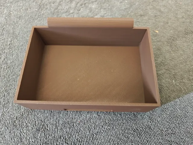 Sink-Rim Sponge Tray — Hooks Over the Rim, Drains Into the Basin