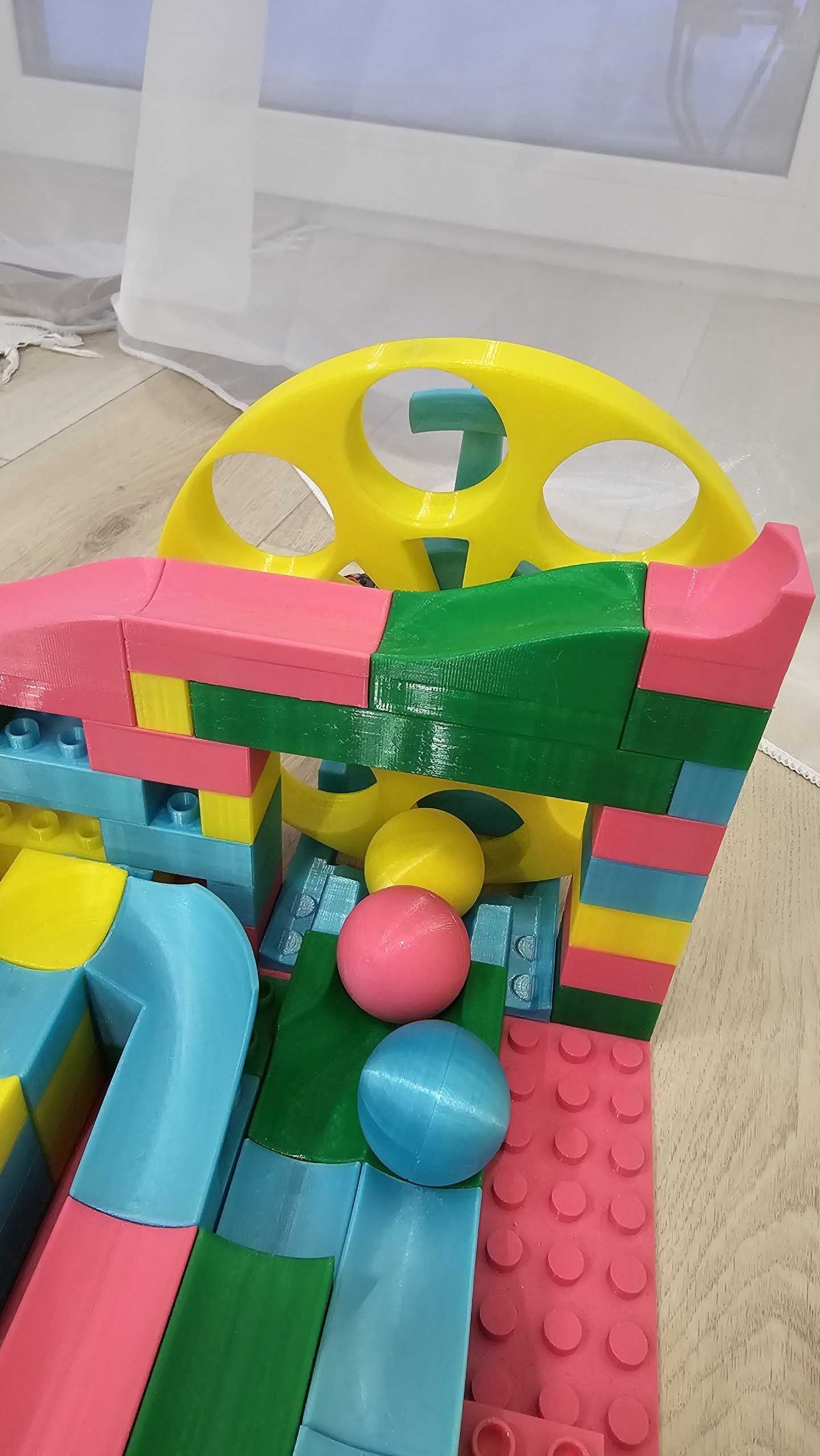 Big Duplo marble run elevator