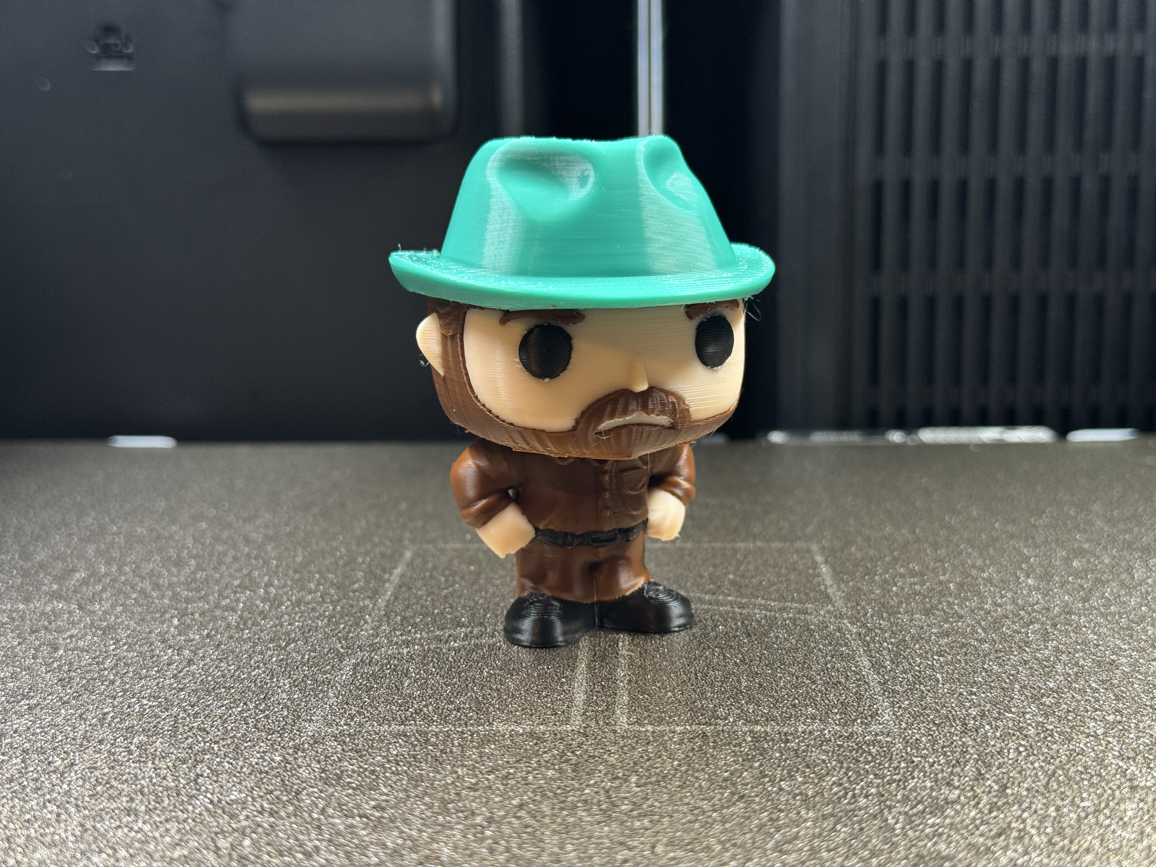 Hopper Kinder Joy Funko Figure Stranger Things 3D model by Creativus