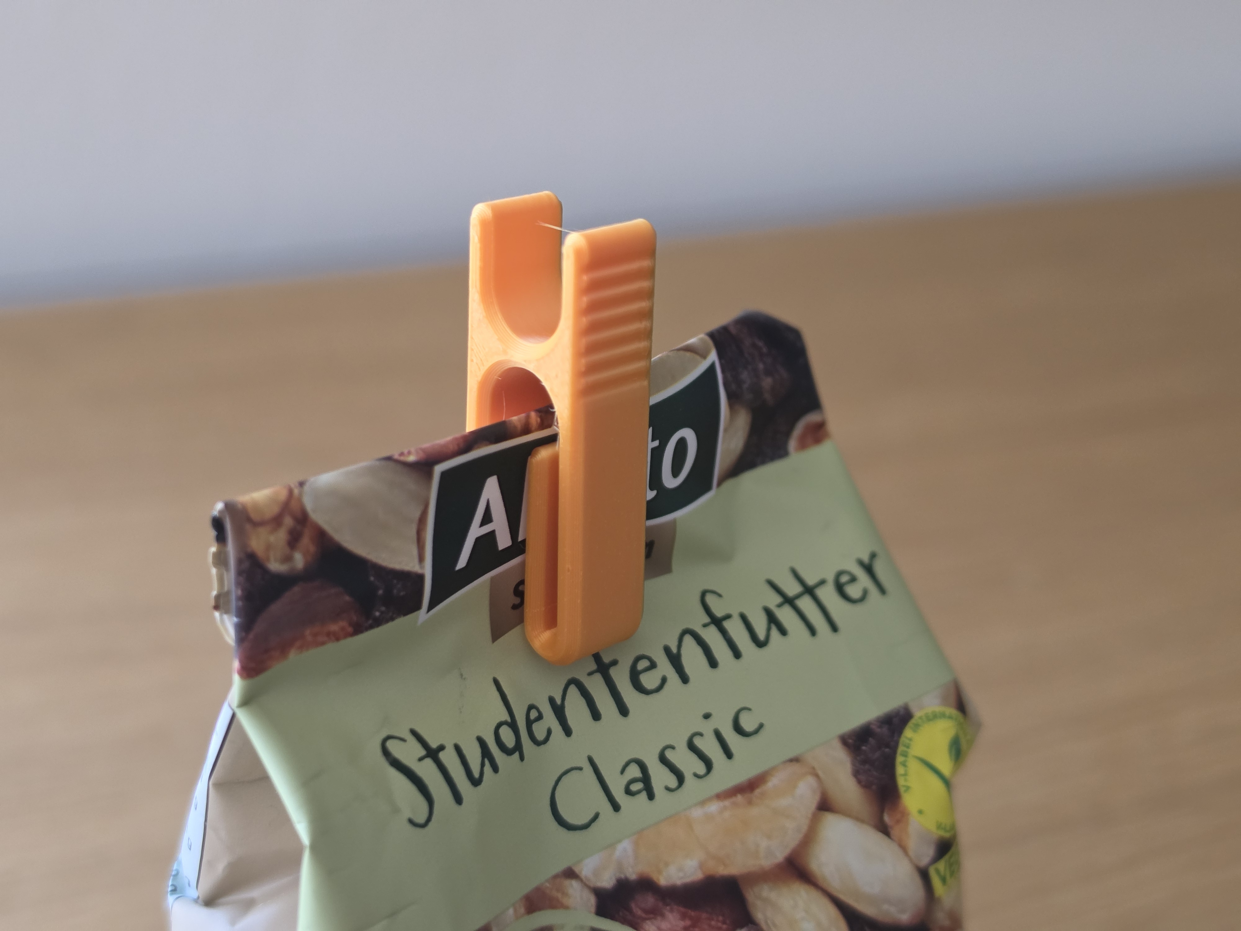 Minimalistischer Beutelclipp v2 Beutelklammer