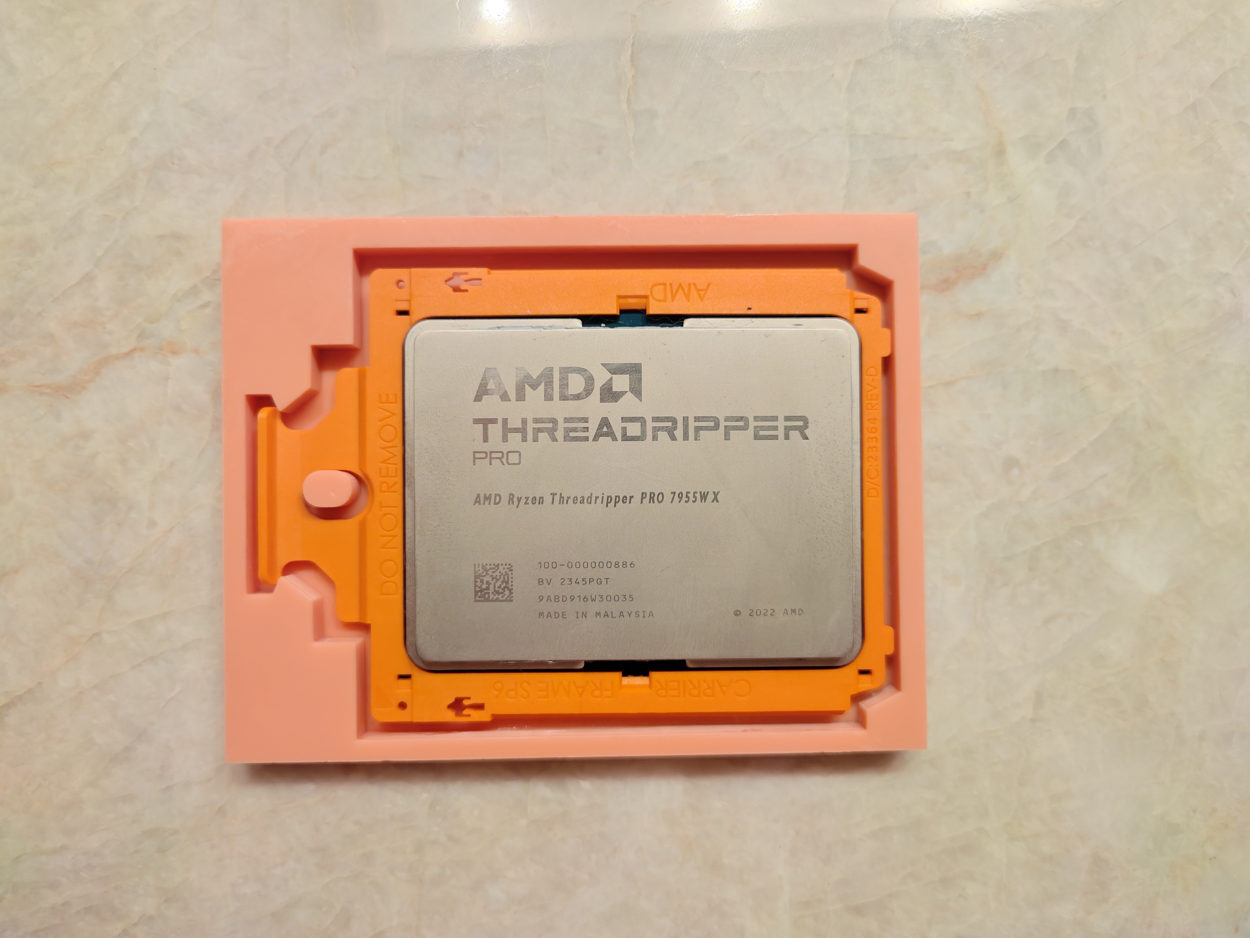 AMD Threadripper 7000 series (Socket SP6) Shipping carrier