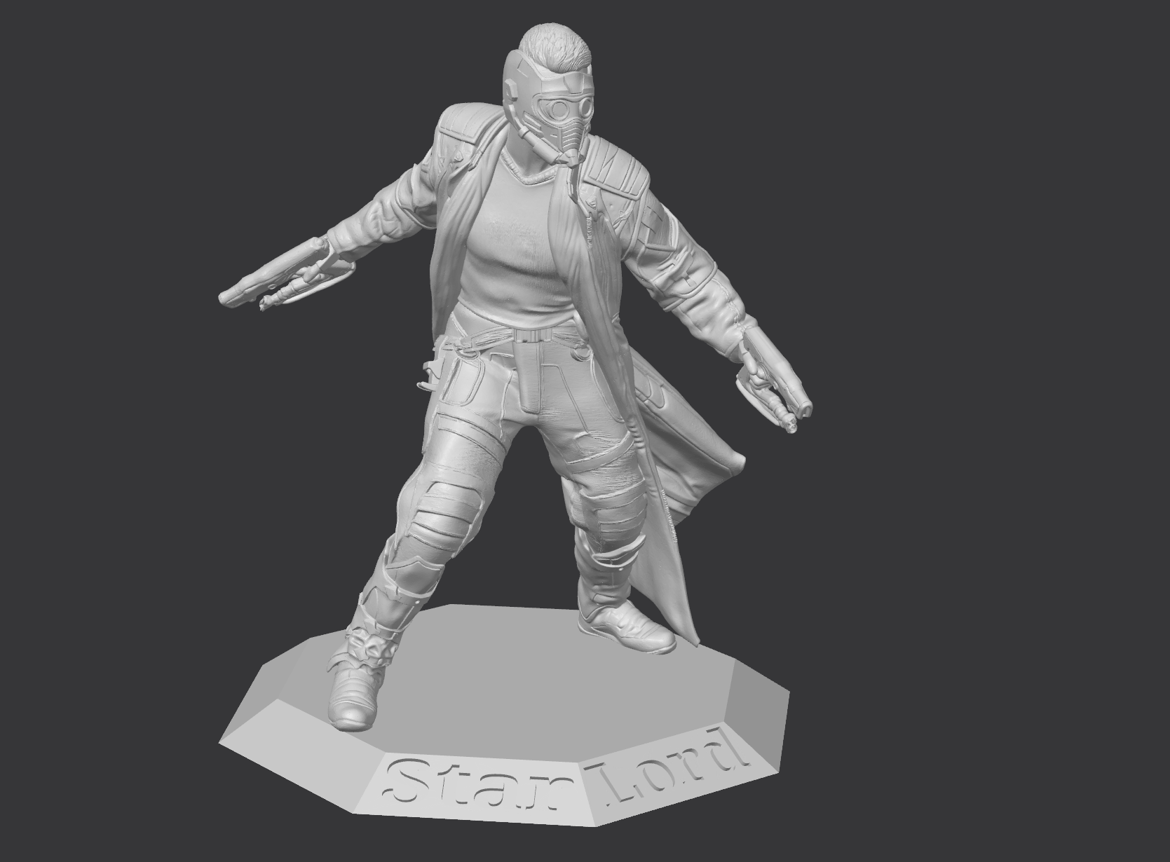 Miniatura 2 do modelo 3D Star-Lord