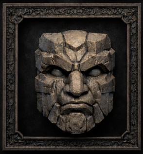 Mask Series Vol.1 – Stone Guardian (Wall Display Mask)
