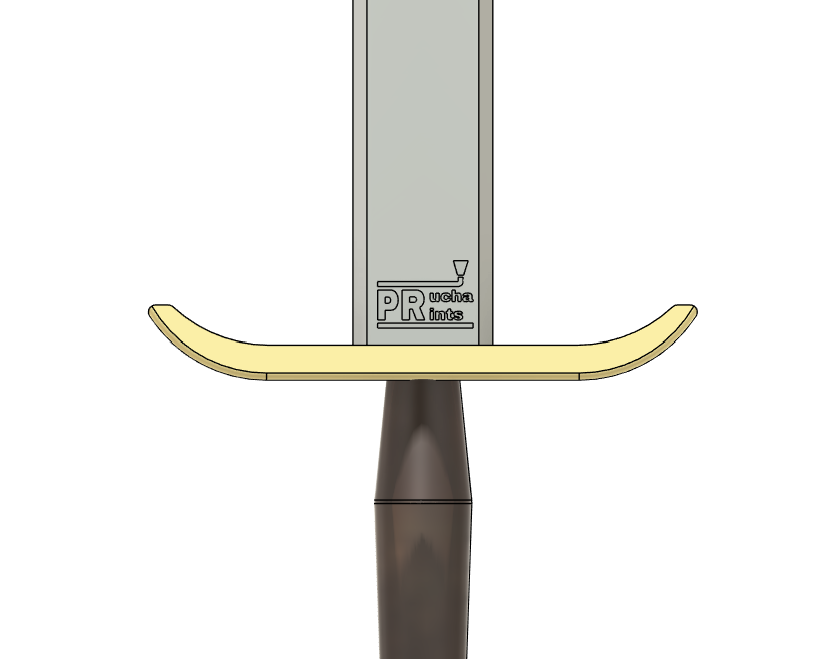 Miniatura 2 do modelo 3D Basic Sword