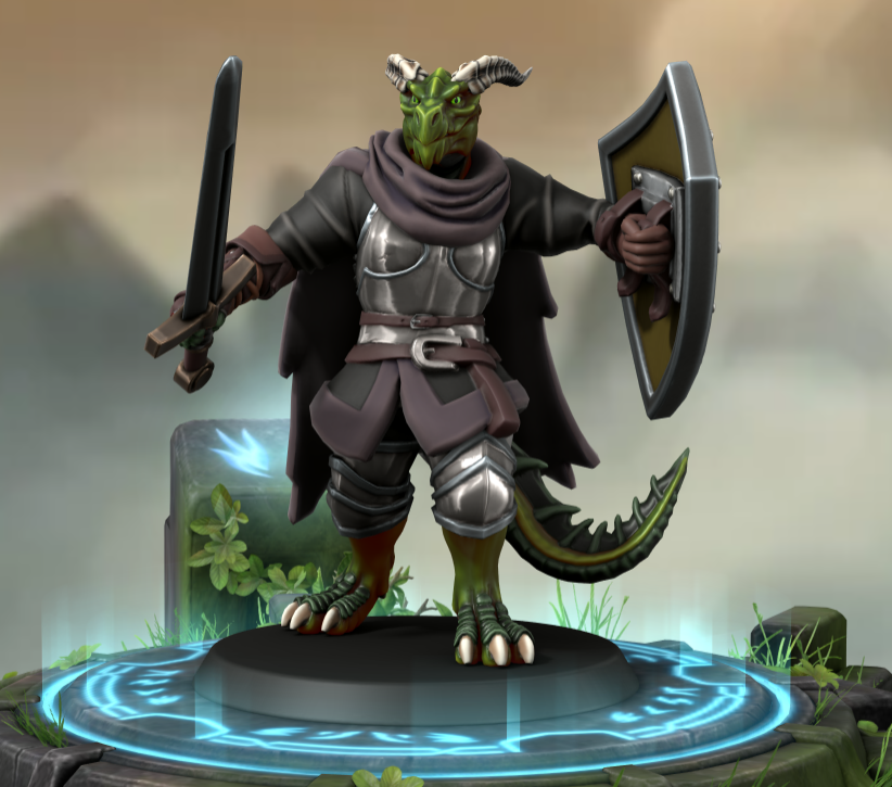 Thrazul Greenscale - Dragonborn Fighter
