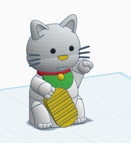 cat 3D model