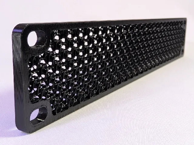 10" Rack - 1U Blank/Cover Vented Panel - Swappable Pattern