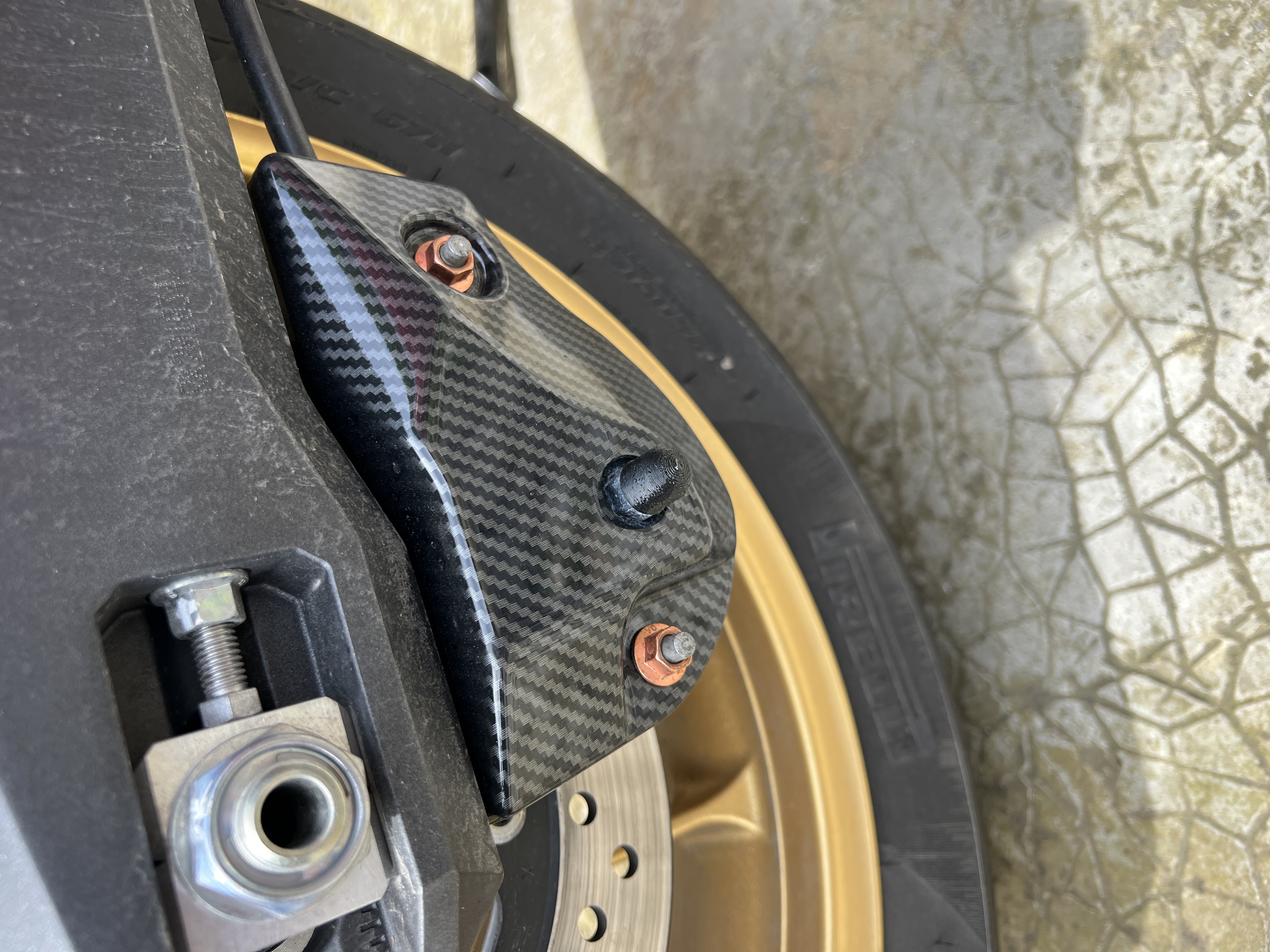 Parking Bracket Screw Cover Forza 750