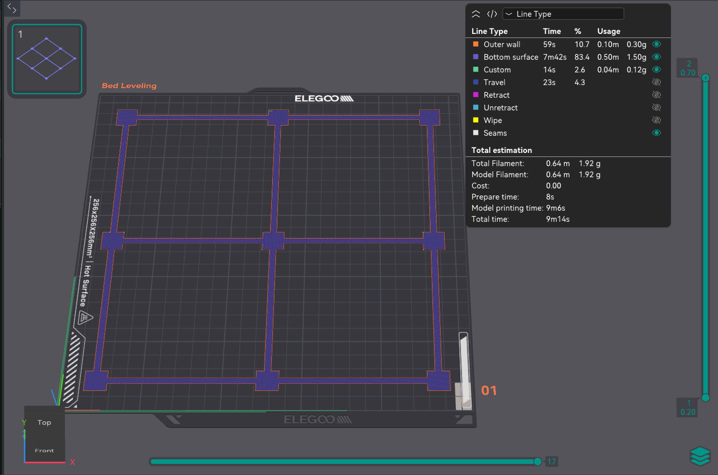 Bed Leveling Test - Centauri Carbon — thumbnail 2