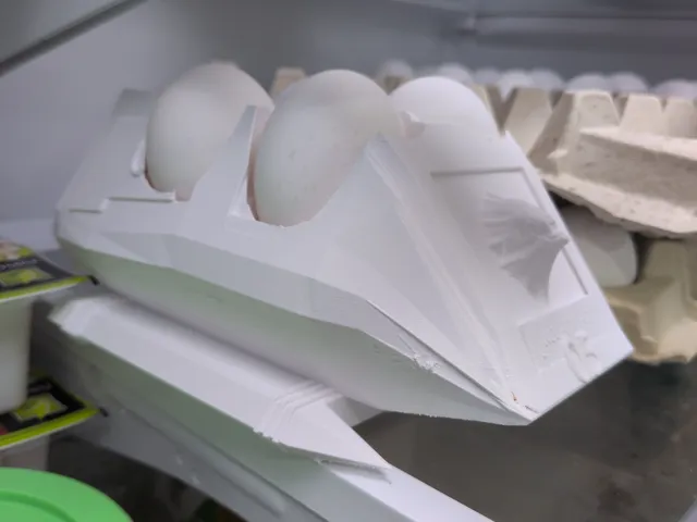 Shuttlecraft Egg Holder