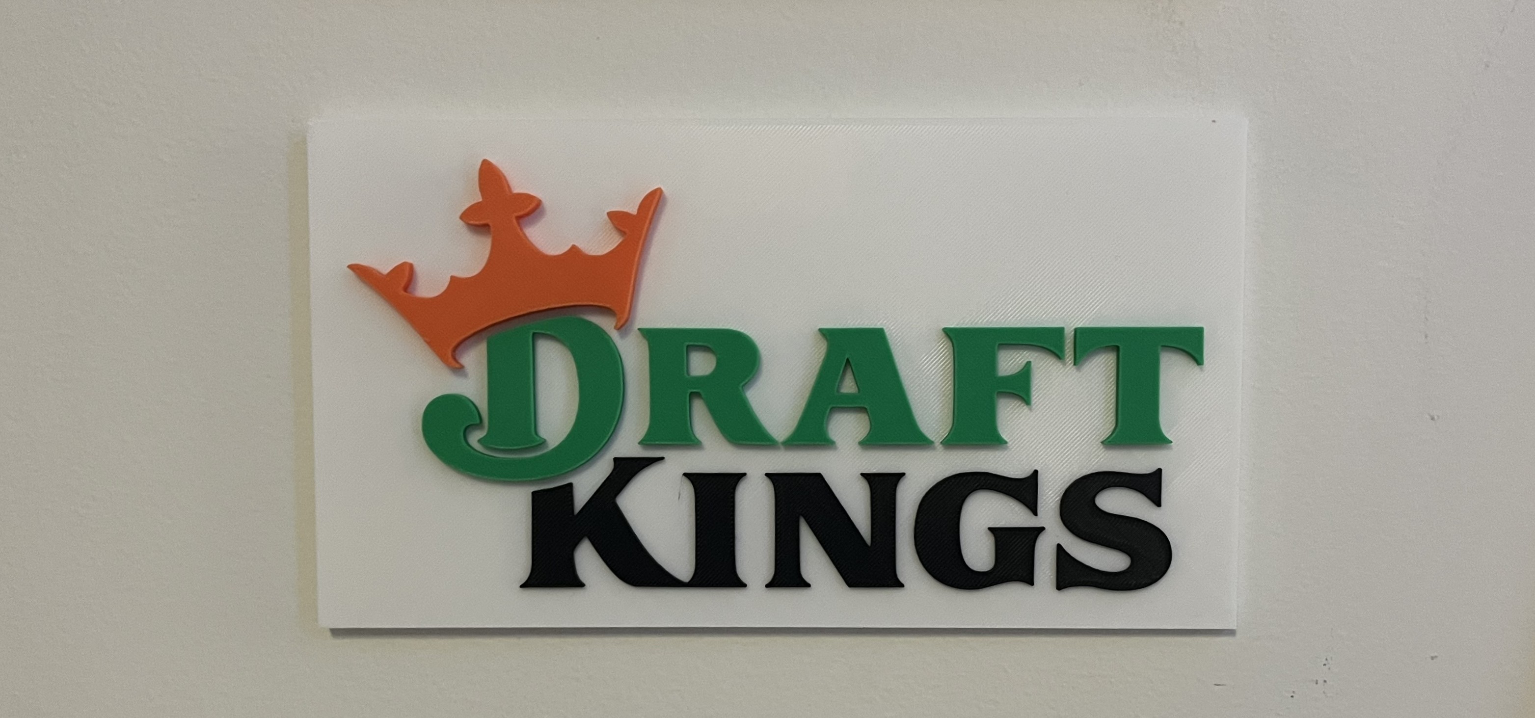 Draft Kings Wall Art 3D model by Axis Prints 3d