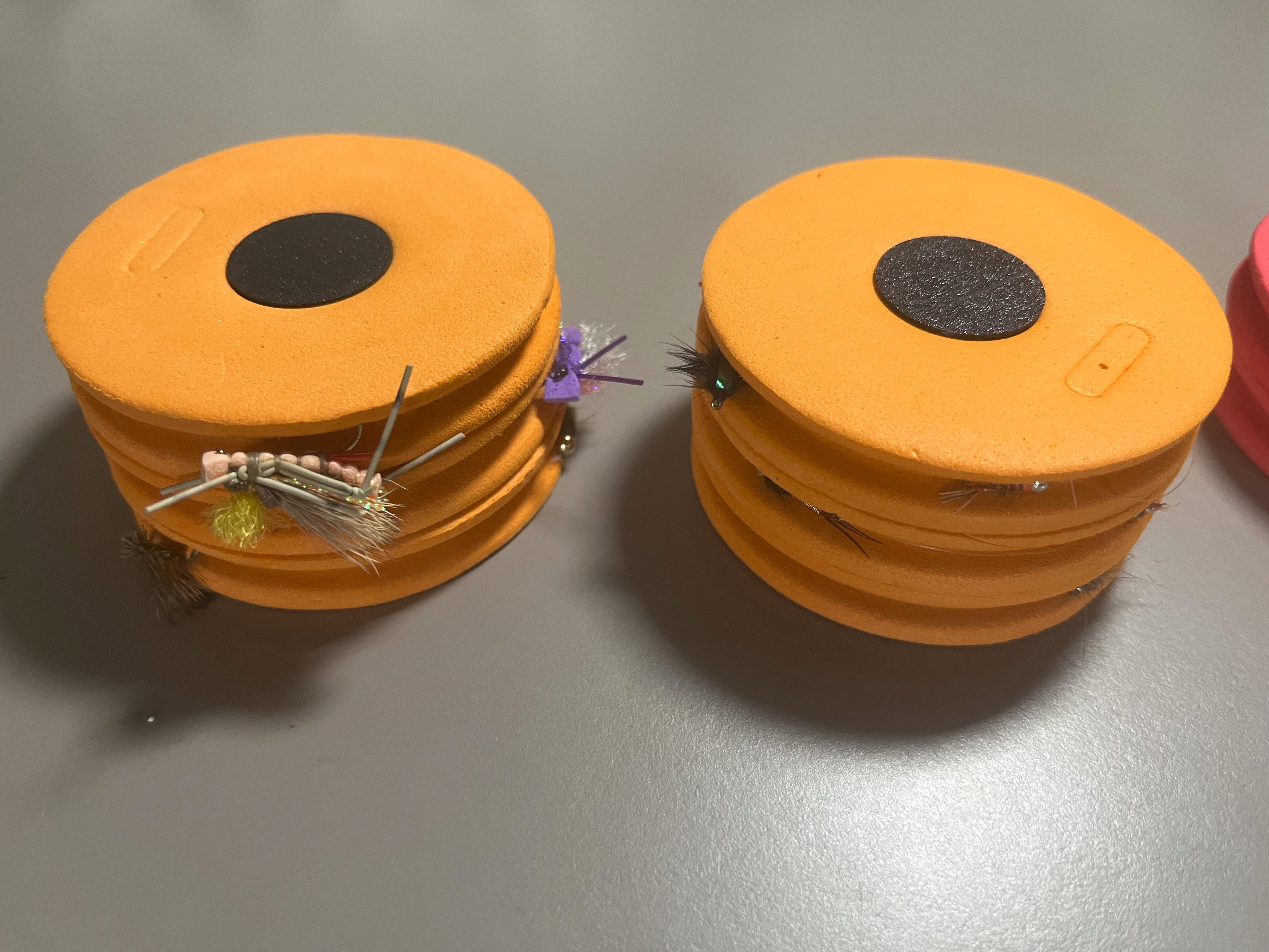 Fly Fishing Rig Foam Spool Connectors