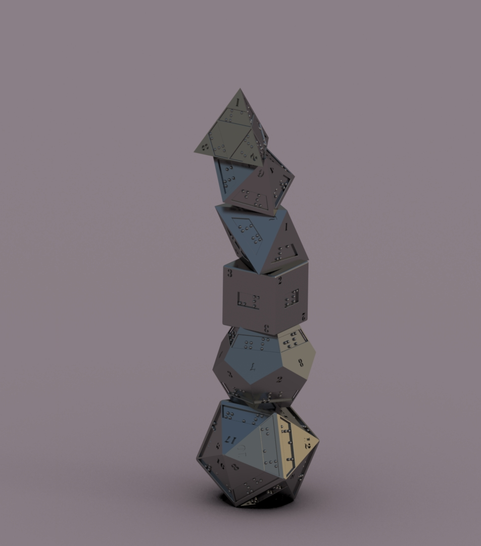 Playable and balance game dices - (kostky)
