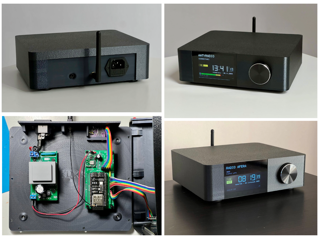 yoRadio case for 3.5" IPS