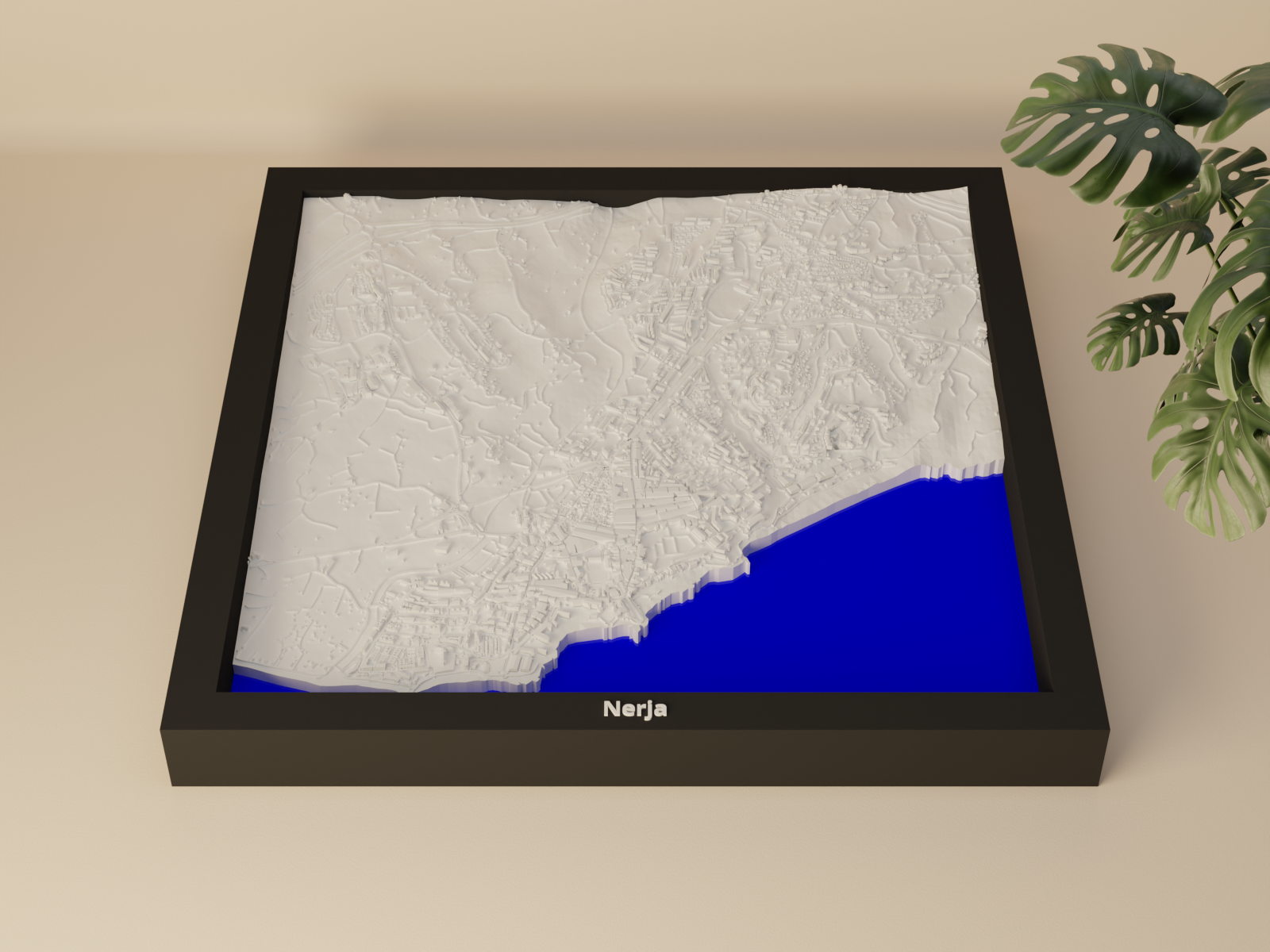 Nerja, Spain - 3D Miniature