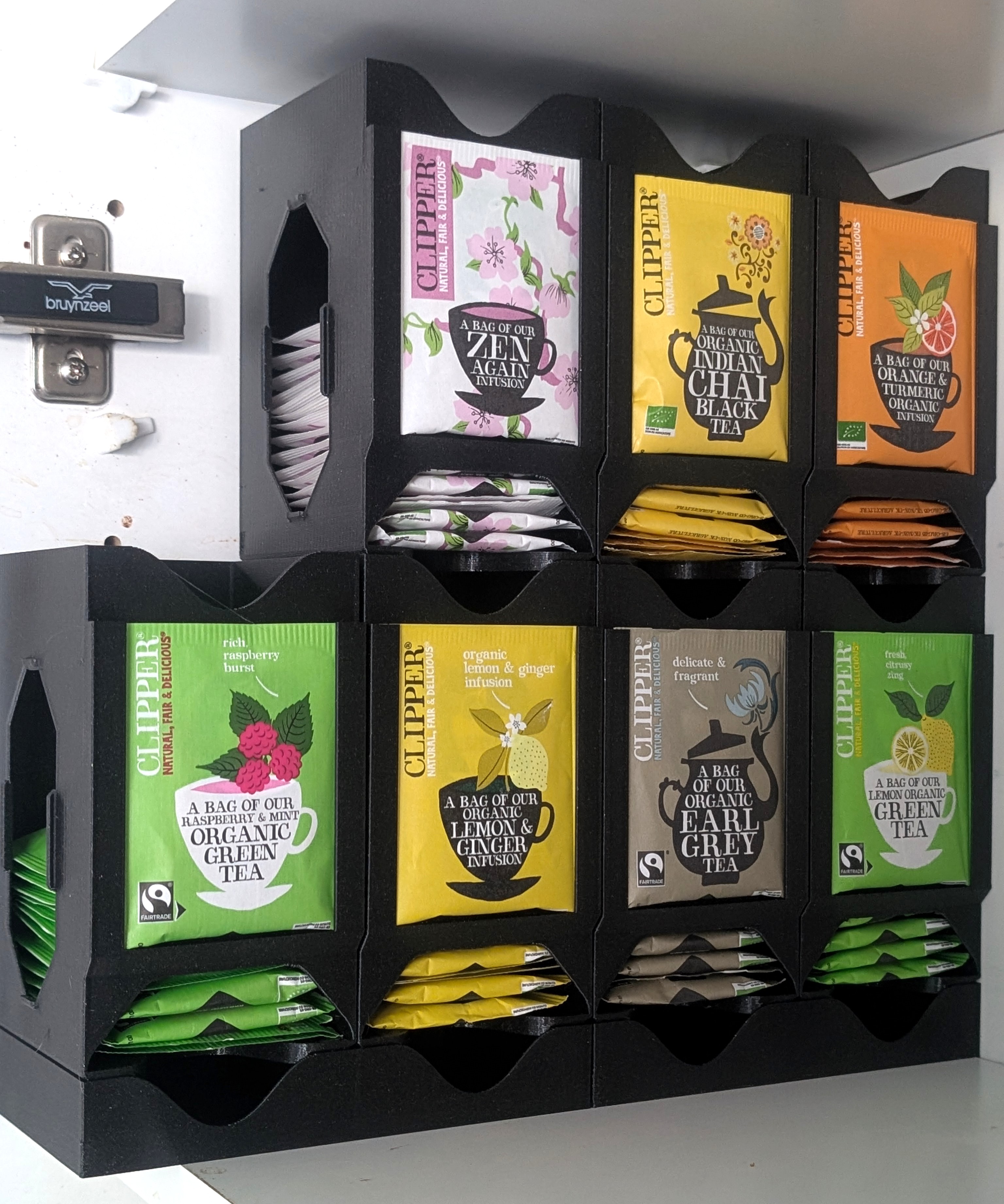 Base for Manuel's stackable tea bag dispenser