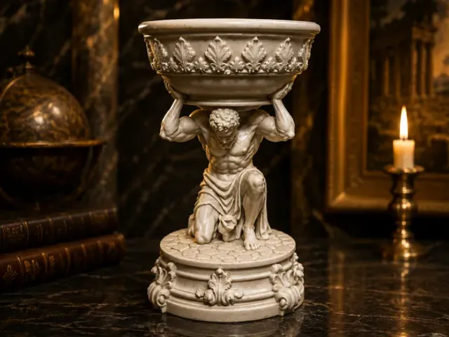 Atlas Bowl Sculpture