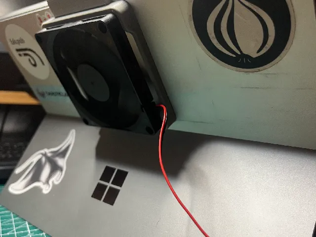 Retractable Surface Pro Fan