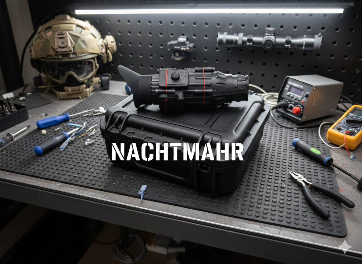 PVS "Nachtmahr"  50Hz thermal vision, light weight, DVR recording, monocular