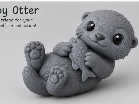 Baby Otter Desk Buddy