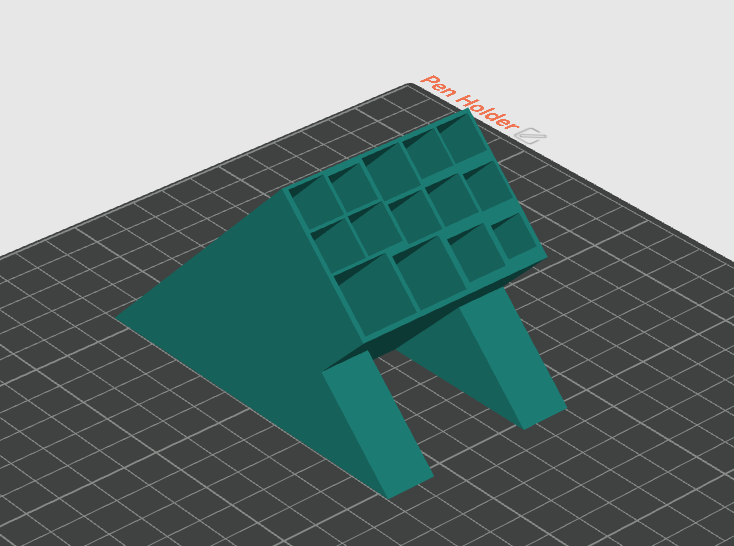 Custom Pen Holder