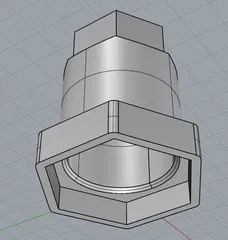 Beer tap shank socket