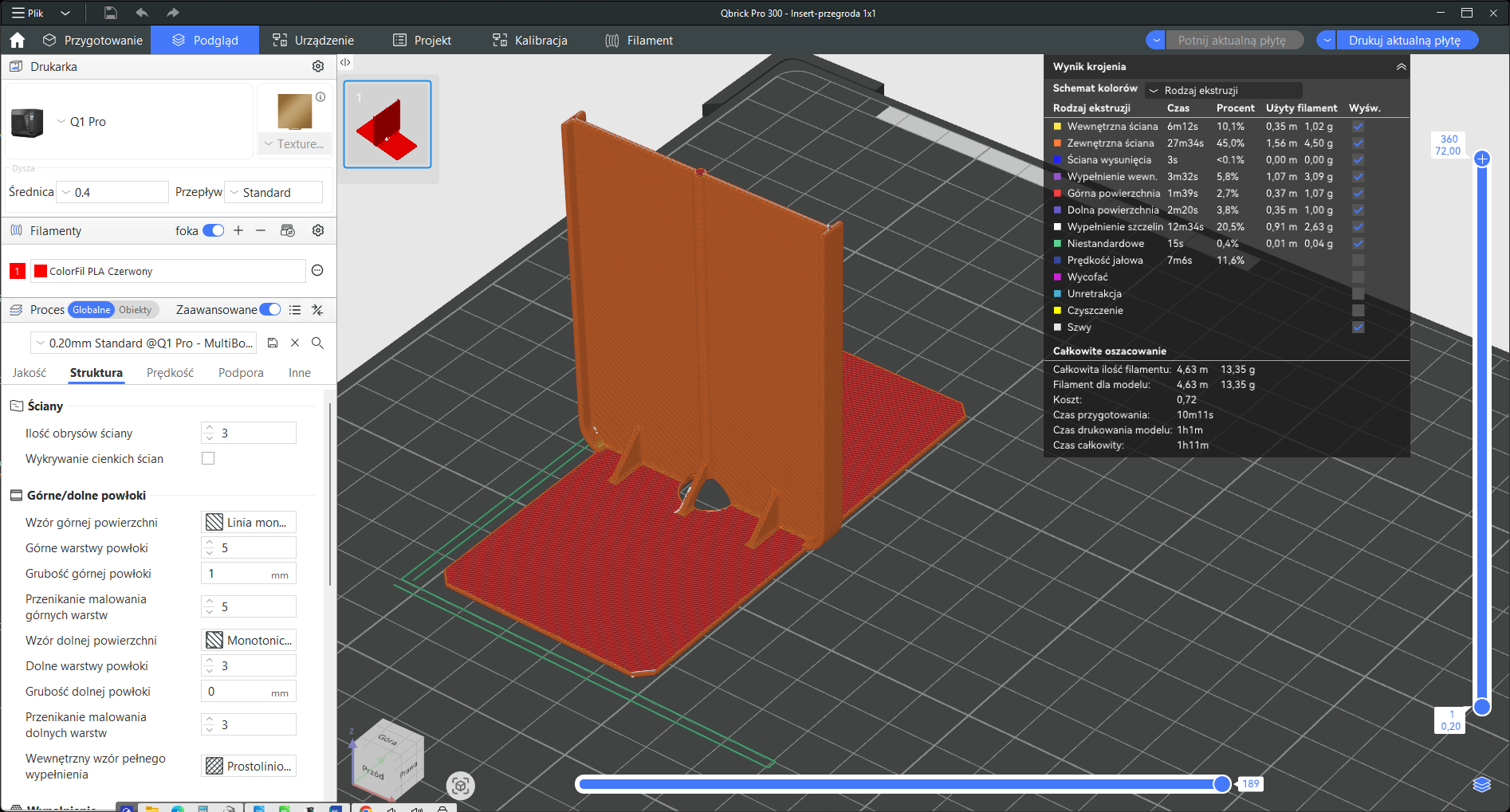 Qbrick System Pro Insert - Container Spacer — thumbnail 10