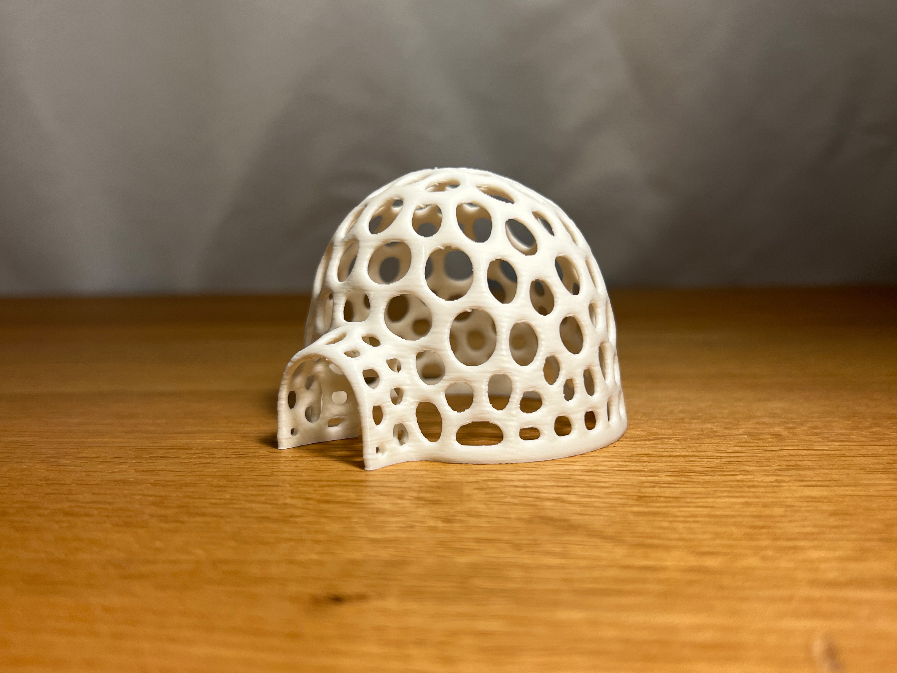 Christmas Igloo Candle Holder