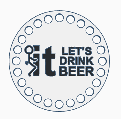 F-it lets drink beer