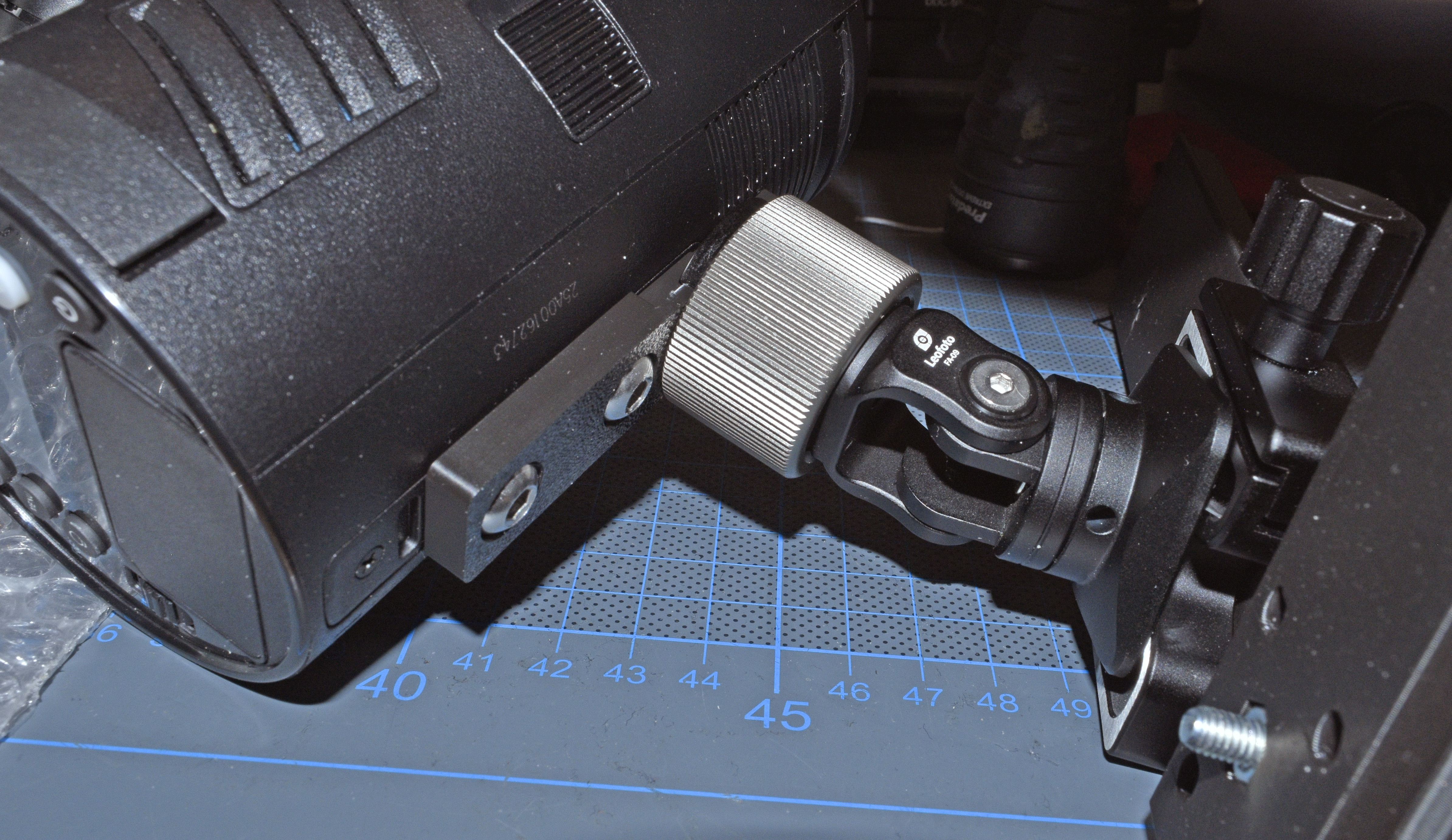 Dummy Flash Shoe for Godox AD100Pro and Leofoto FA-09