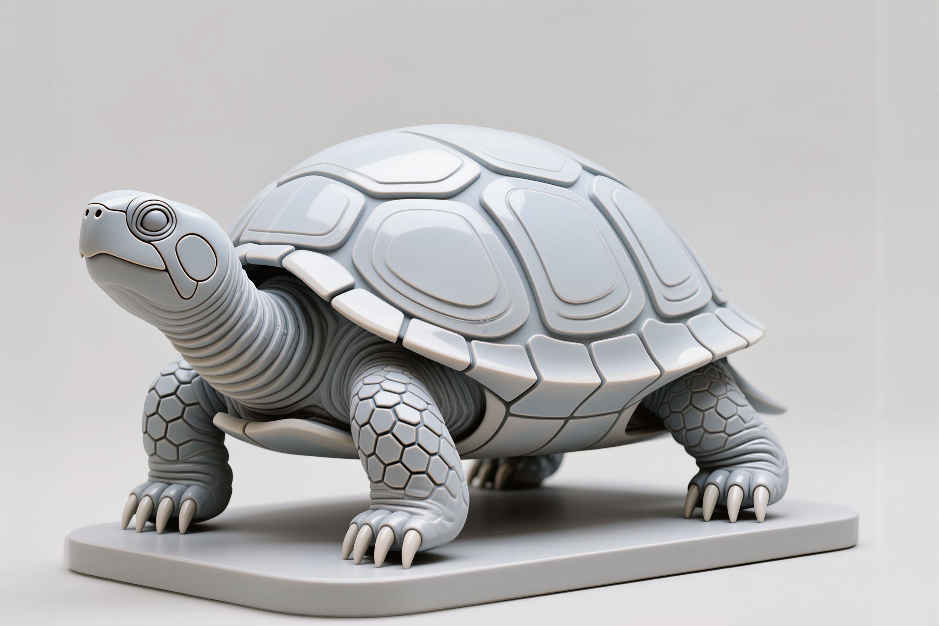 Schildkröte, Hexa Skulptur