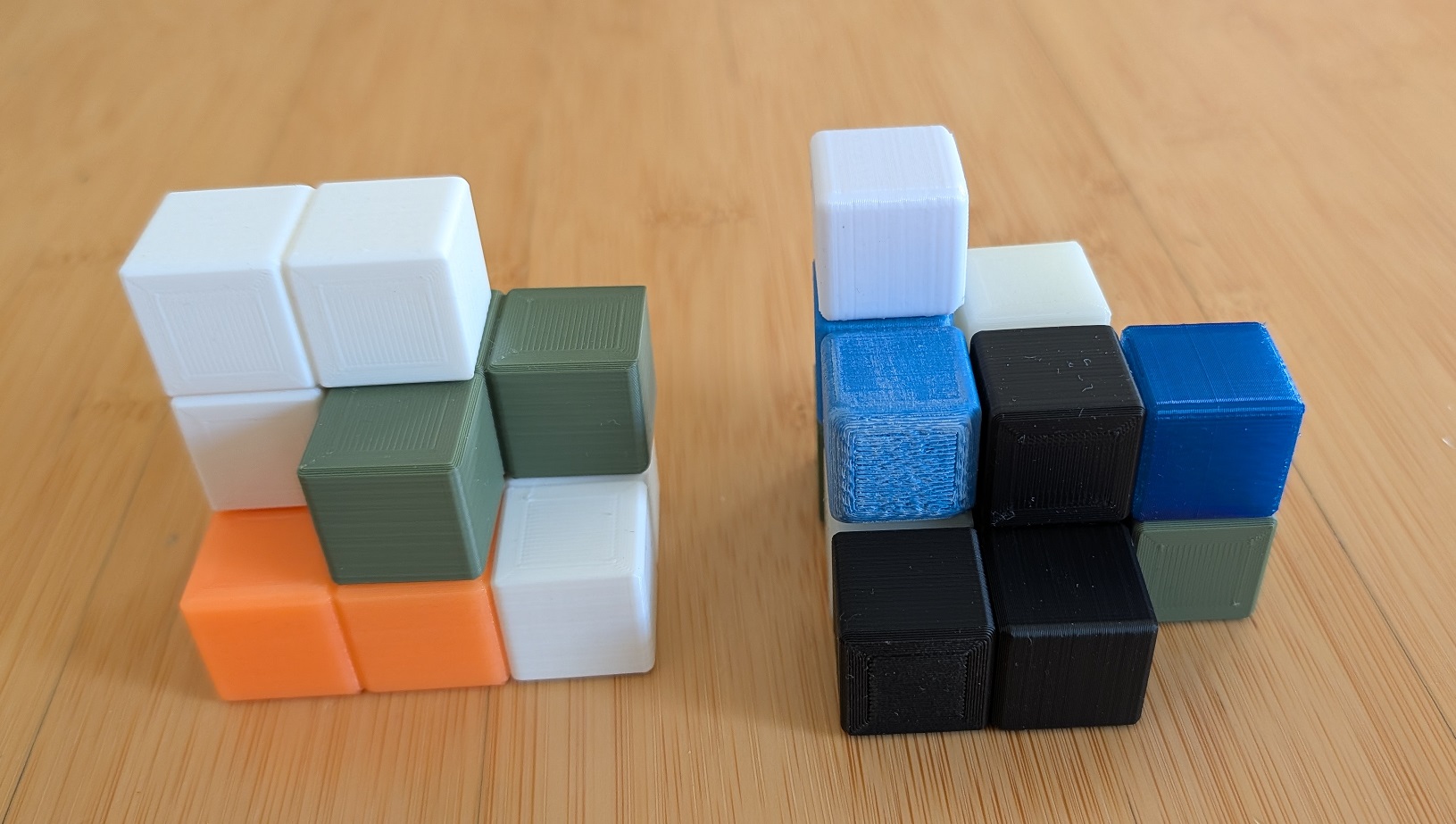 Winkelsteine & Würfel 20x20 3D model