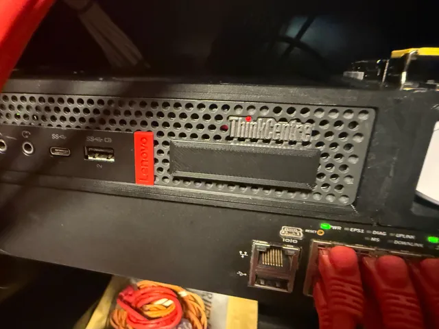 Lenovo Tiny m720/m920 front panel label insert