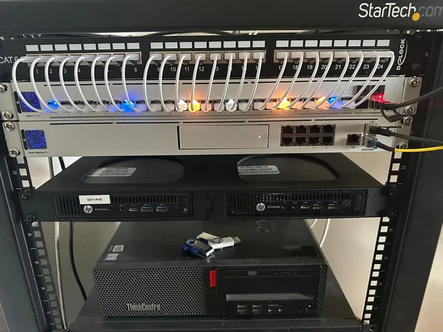 1U 19'' Rack Support for HP EliteDesk 800 Mini G1/G2/G3