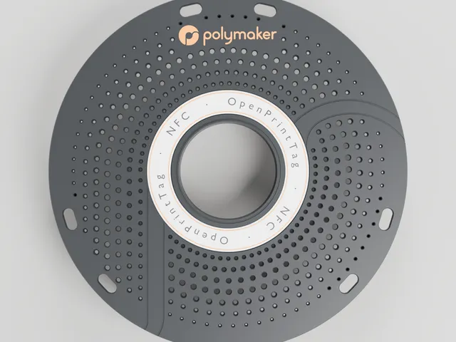 Polymaker Reusable Master Spool – OpenPrintTag Edition