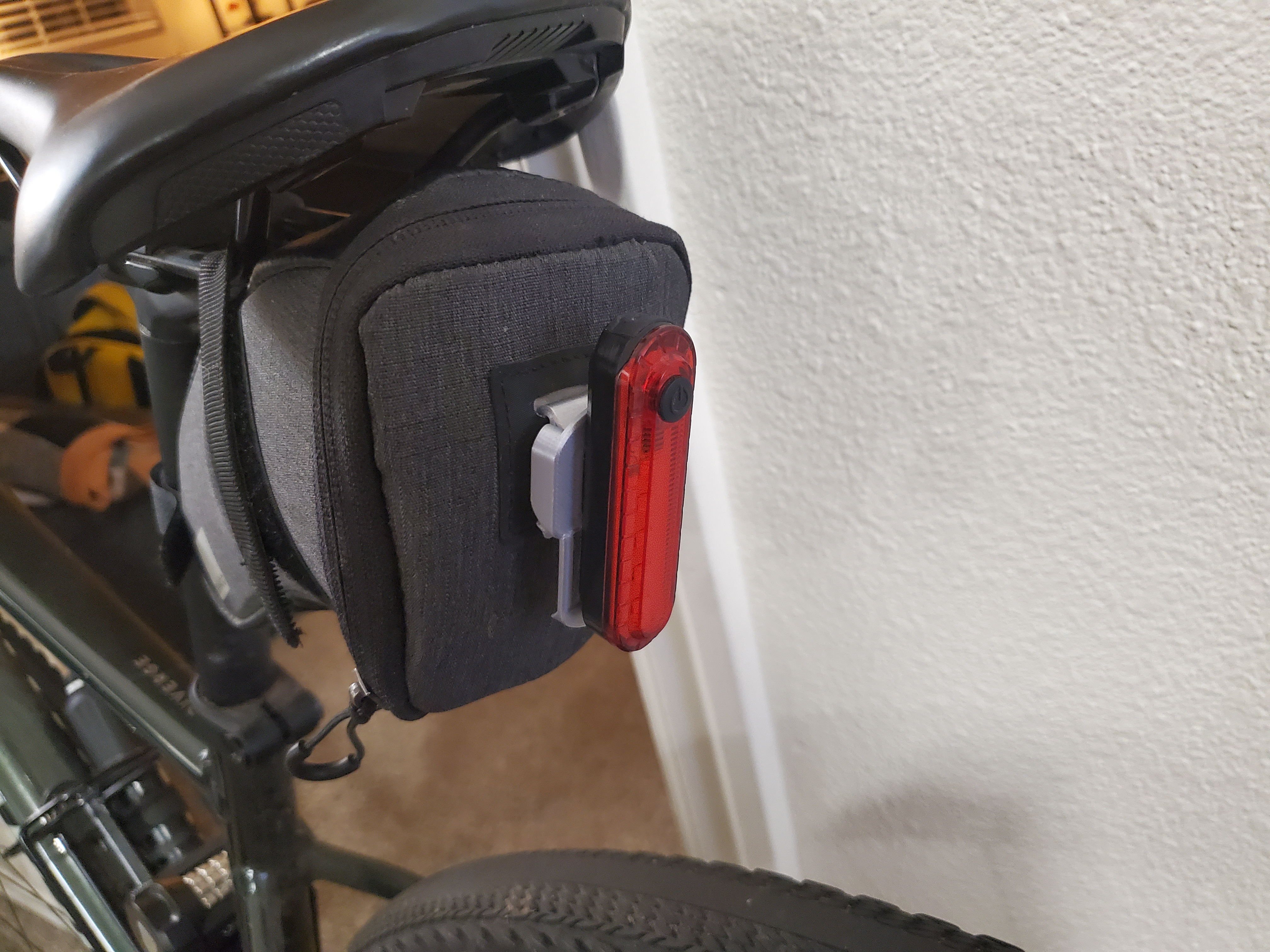 Bike Tail Light Removable Mounting System