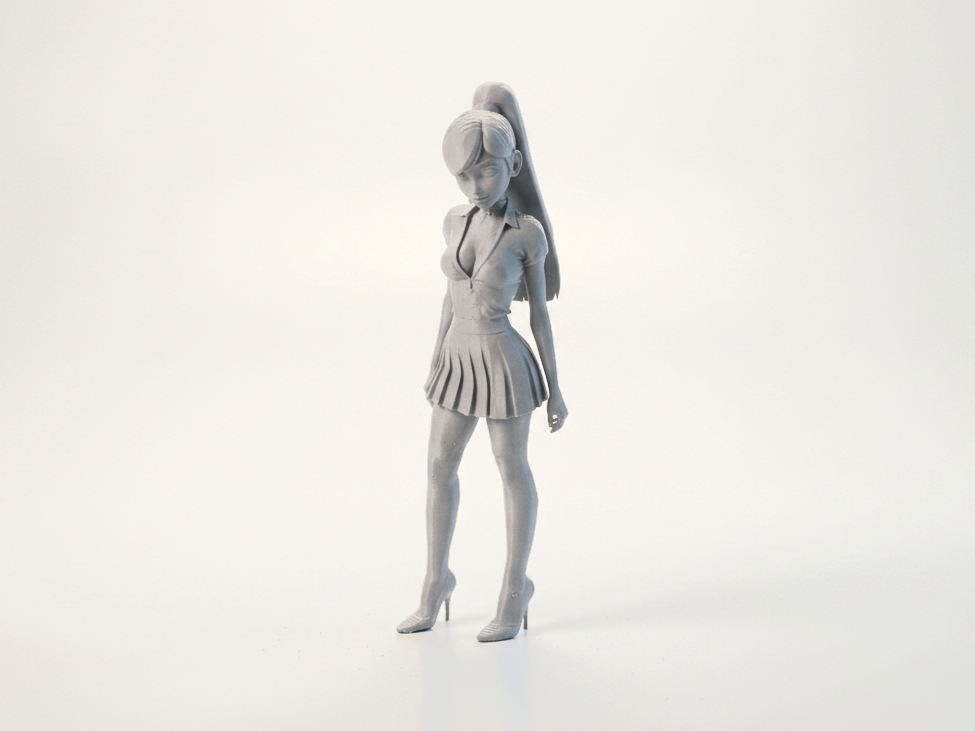 Violet Carr Anime Figurine 3D Printable