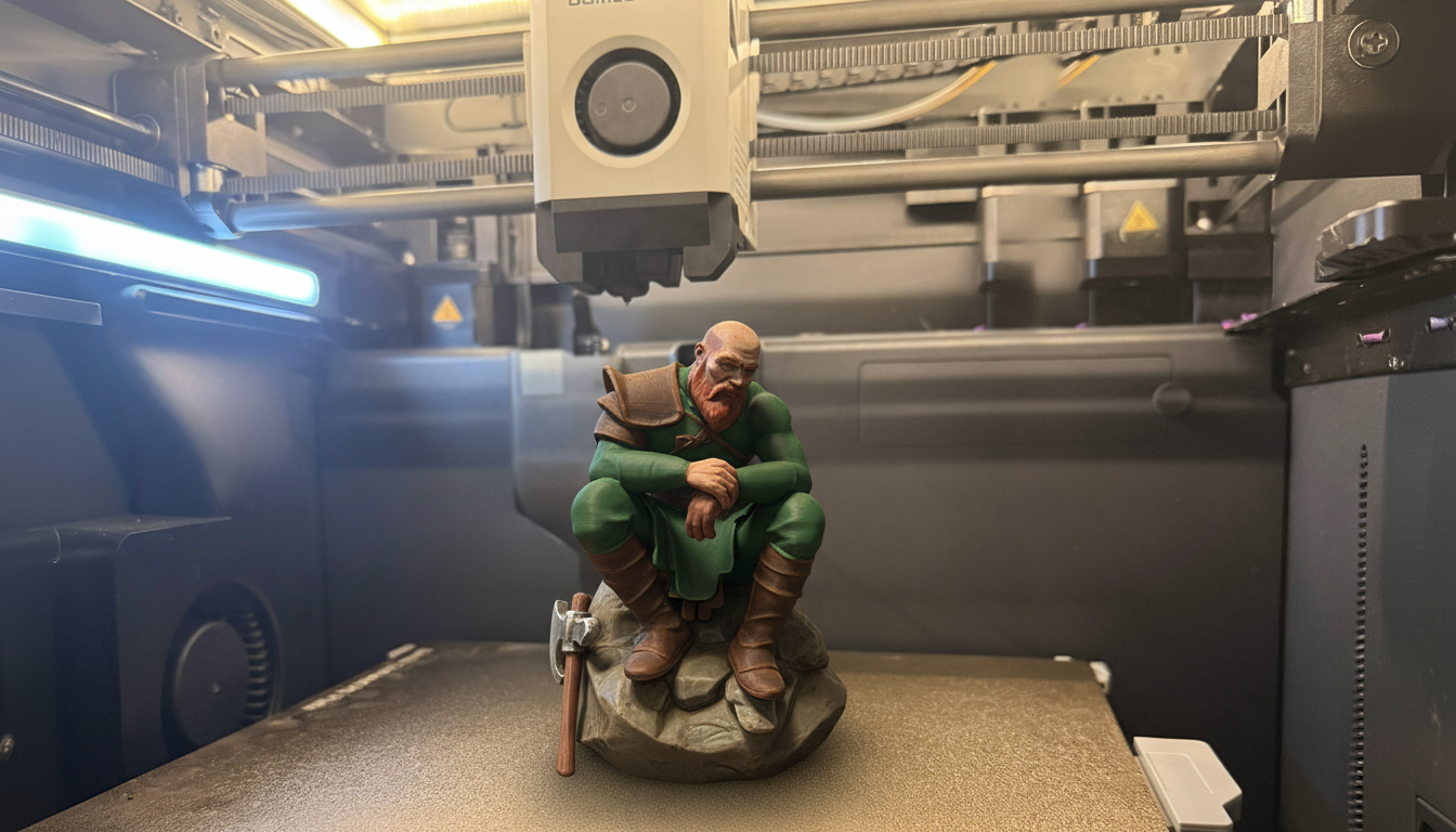 Sitting Kratos