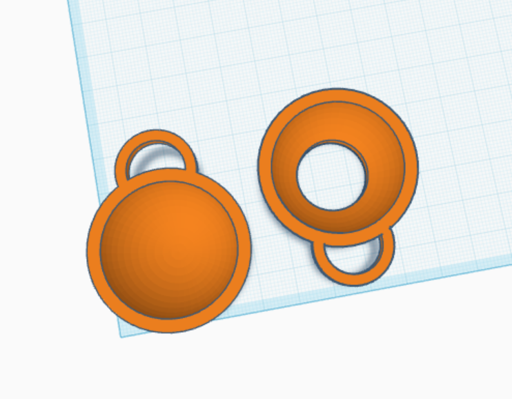 Christmas bauble with hole for hiding things