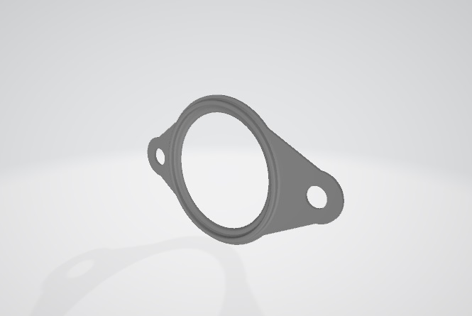 Honda CB450 intake boot gasket