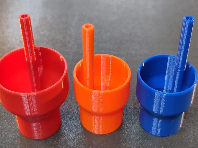 Parametric Funnel with Air-Vent for Liquids with FreeCAD