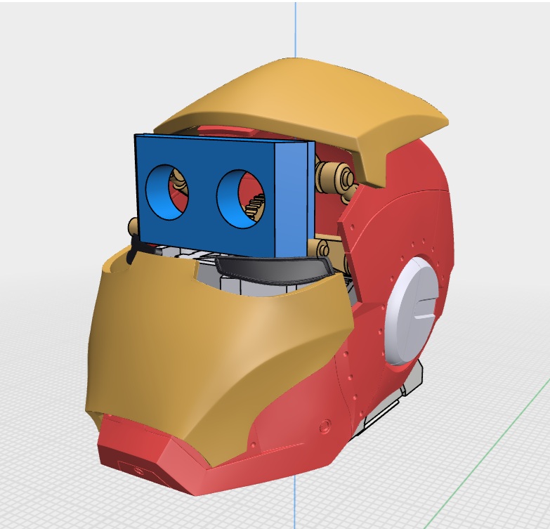 iron Otto 3D model thumbnail