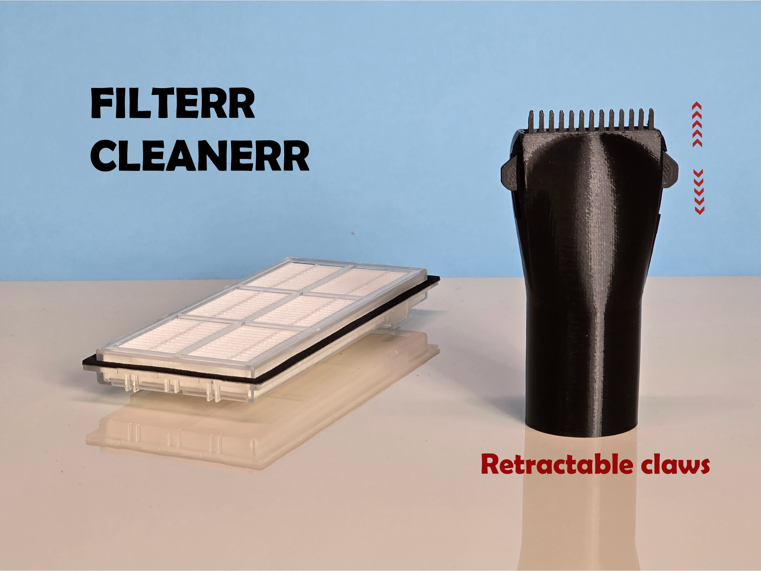 Roborock S7 — Filter Cleaner (Vacuum Attachment)