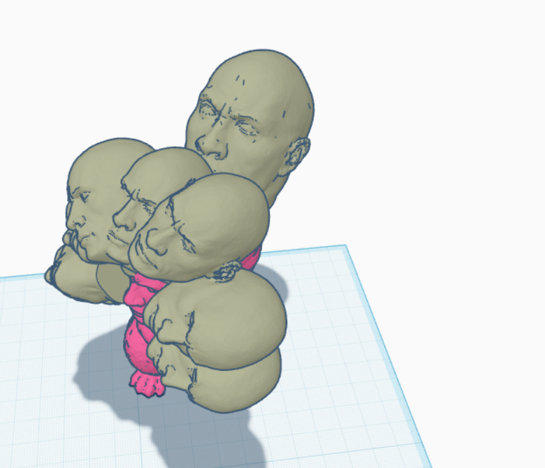 dwayne squirrel with more heads — miniatura 2