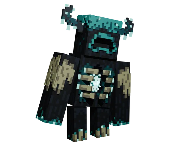 Minecraft Warden Original model