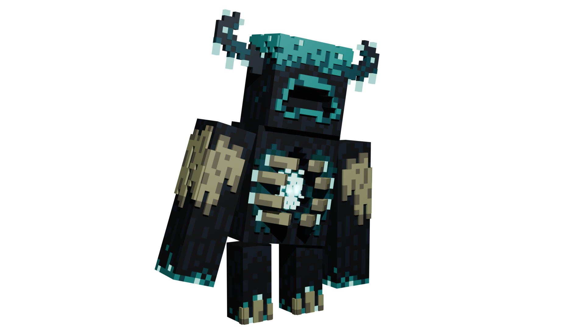 Minecraft Warden Original model