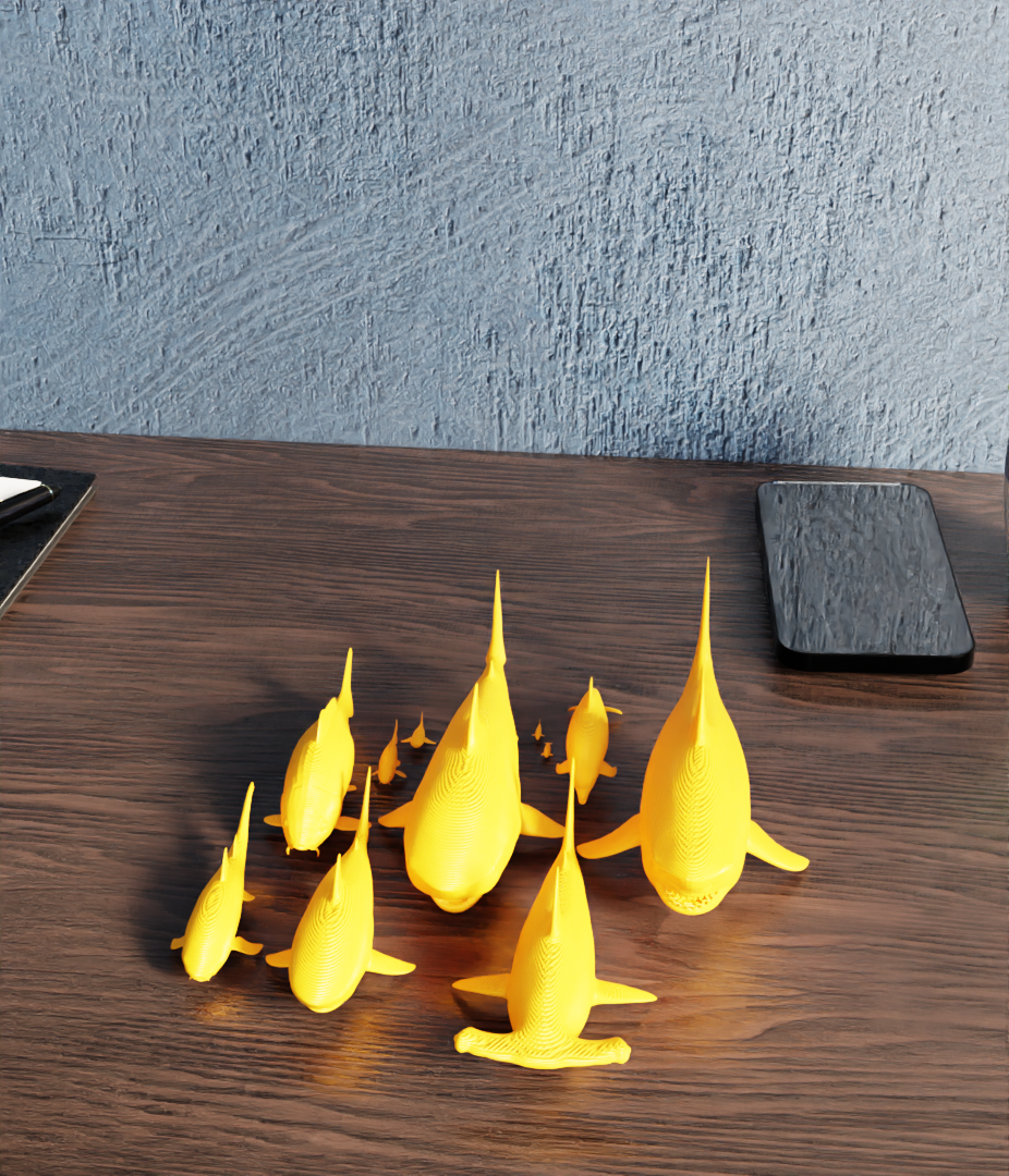 Fishes & Sea Creatures Mega Pack – 3D Printable Models