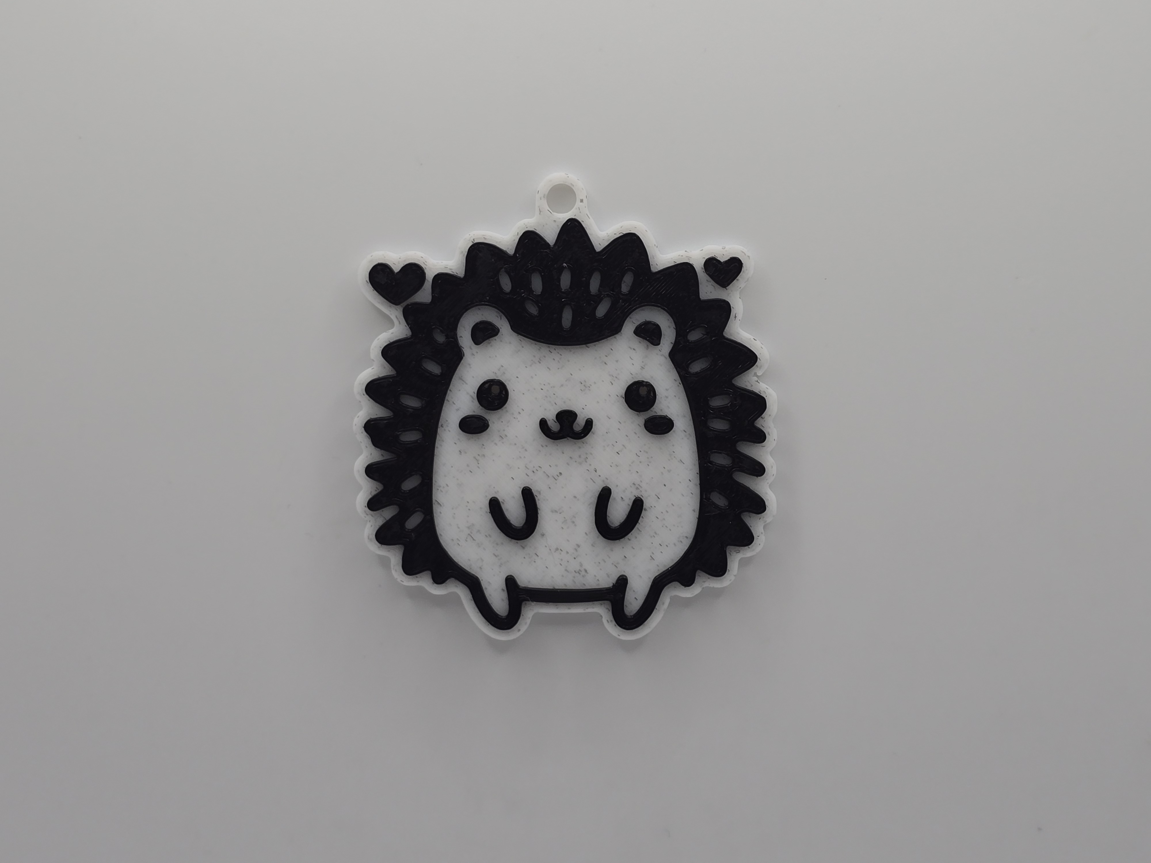 Cute Hedgehog Keychain