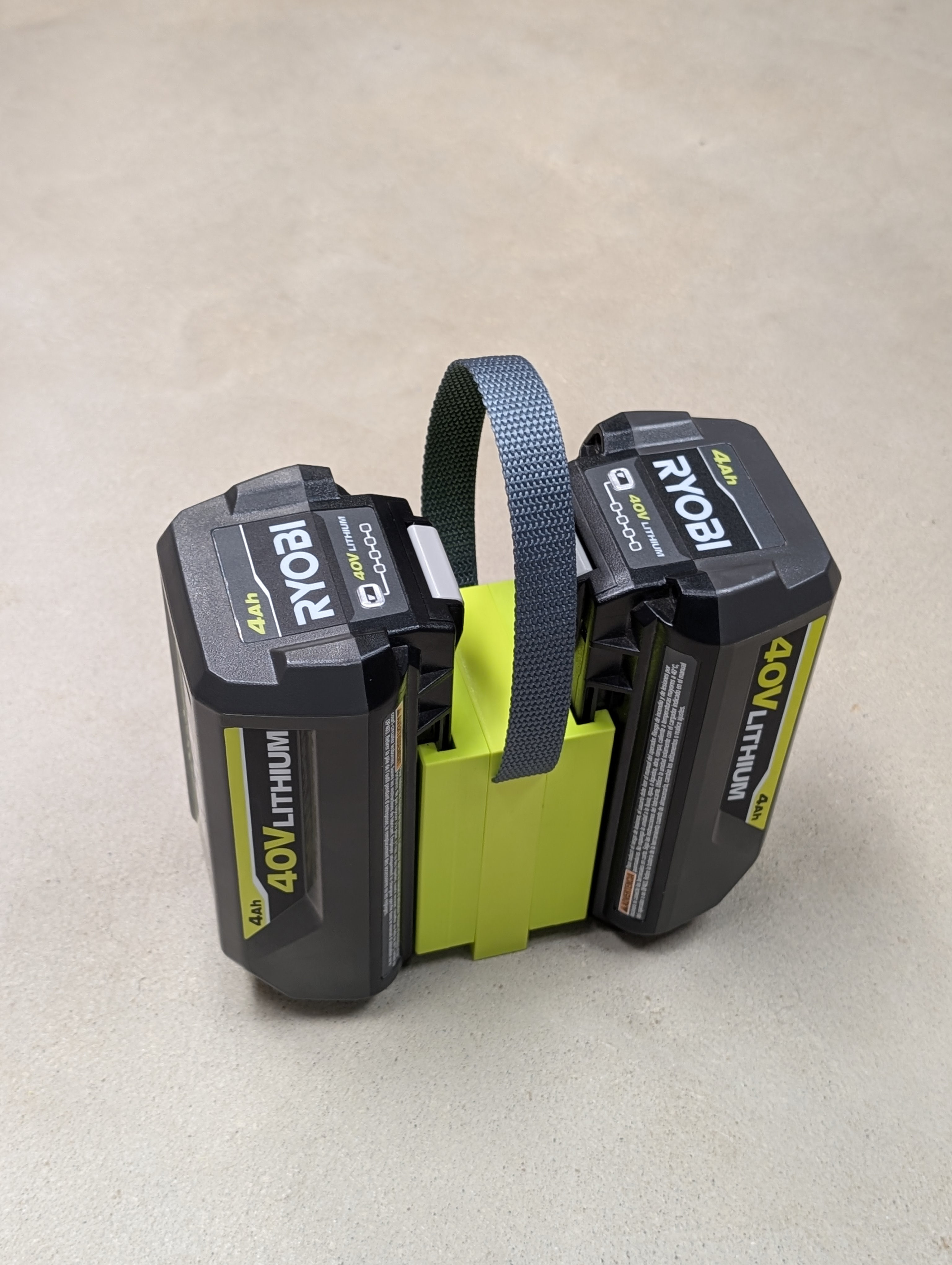 40v dual battery carrier compatible with Ryobi